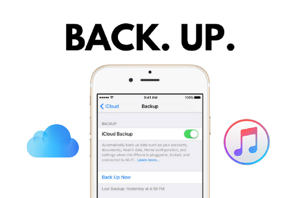 how to back up iPhone